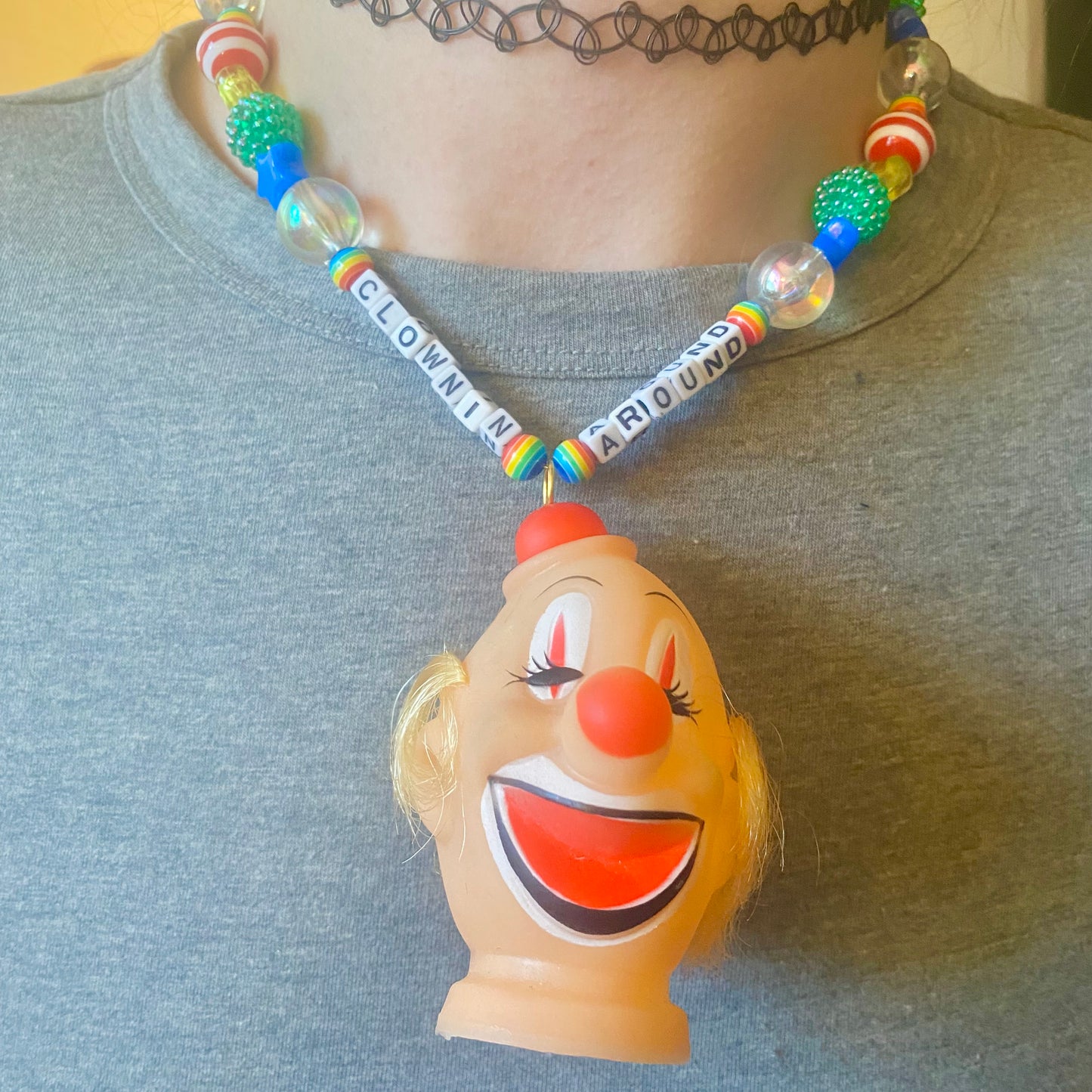 Clownin Around Necklace