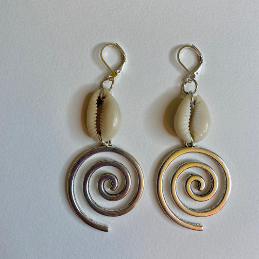 Mysterious Cowrie Shell Earrings