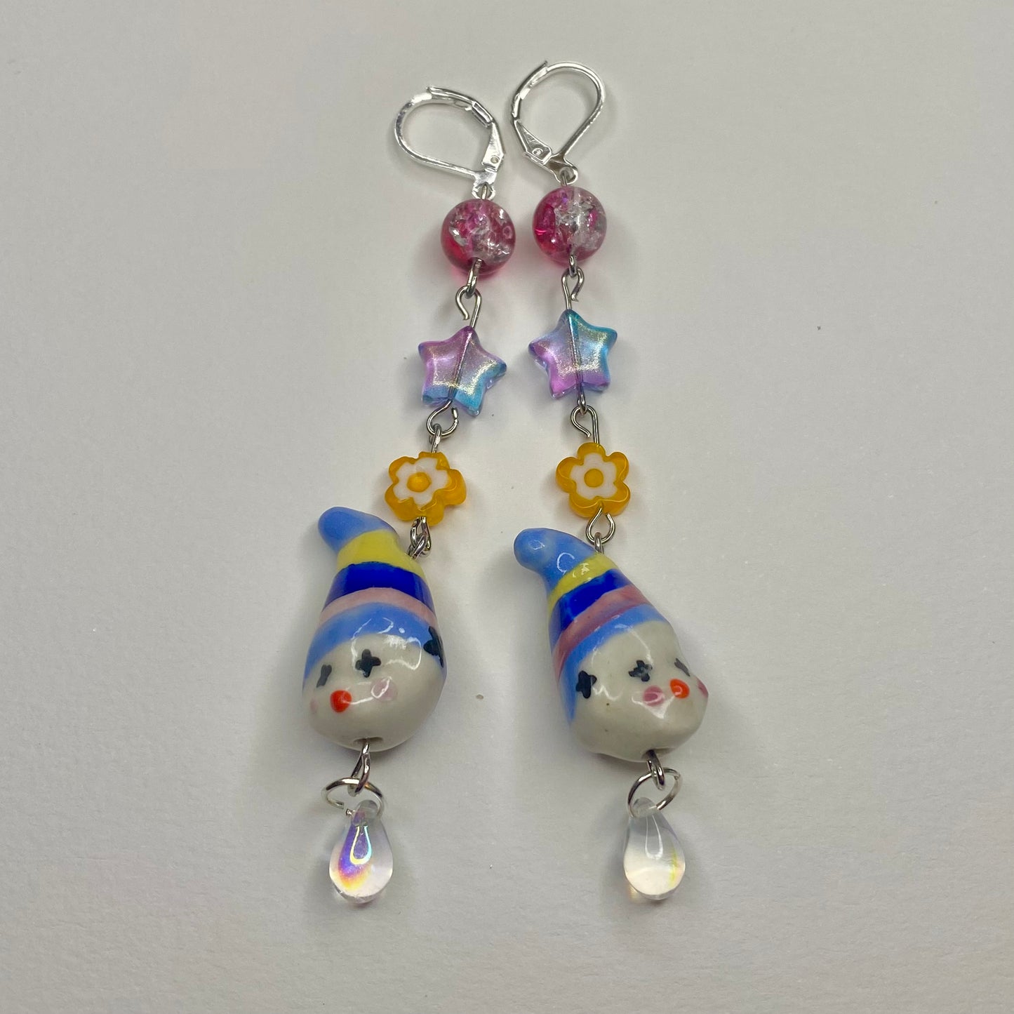 Clown Baby Earrings