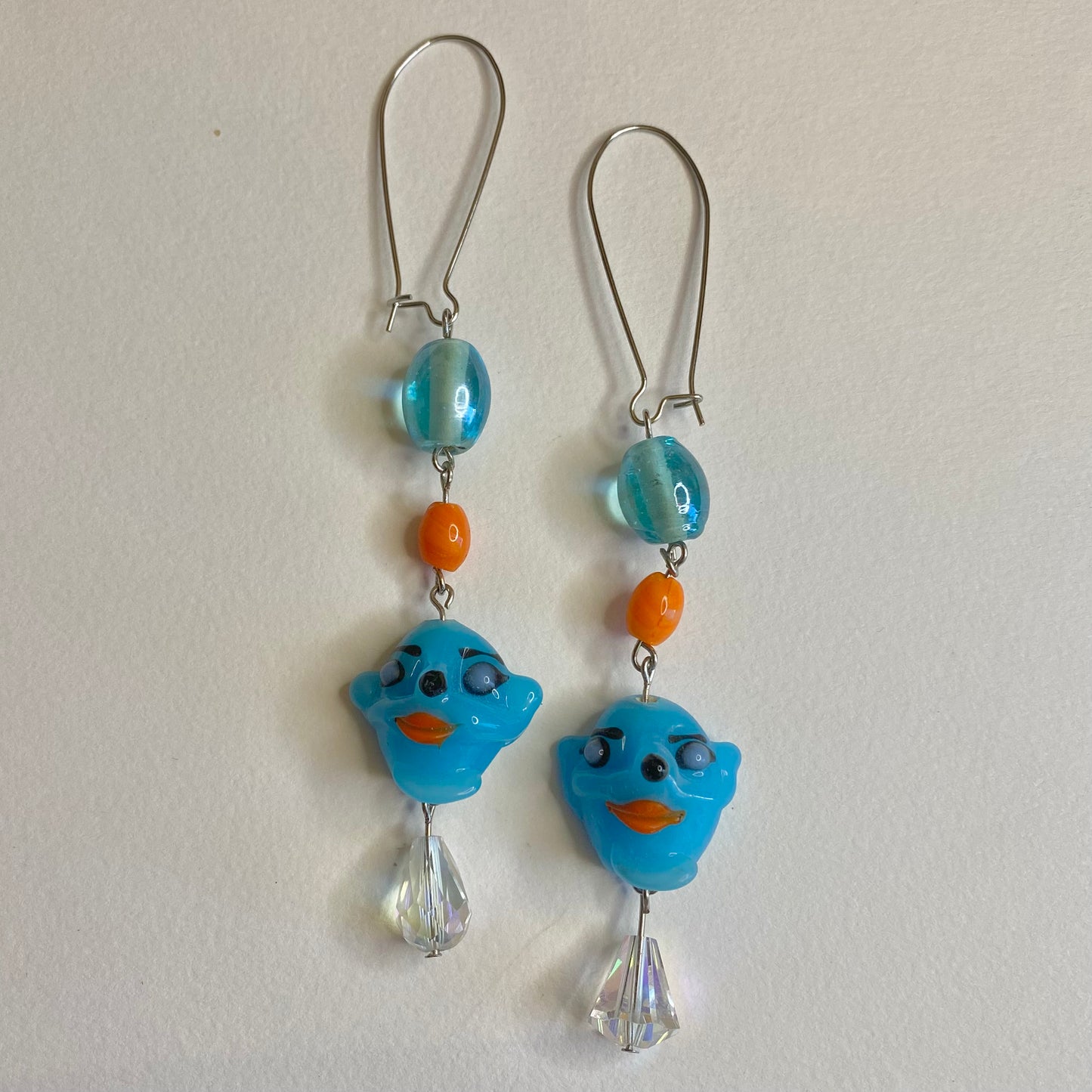 Blue Genie Earrings