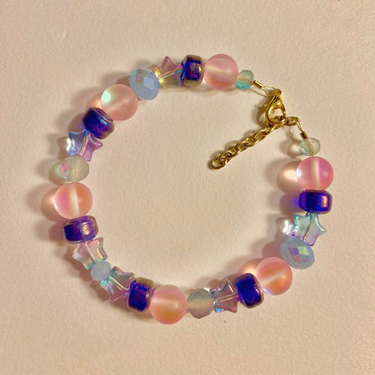 Iridescent Star Bracelet