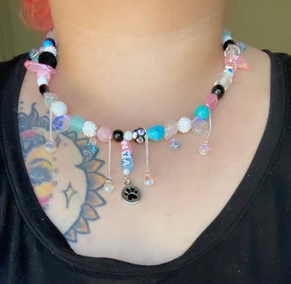 Trans Kitten Necklace