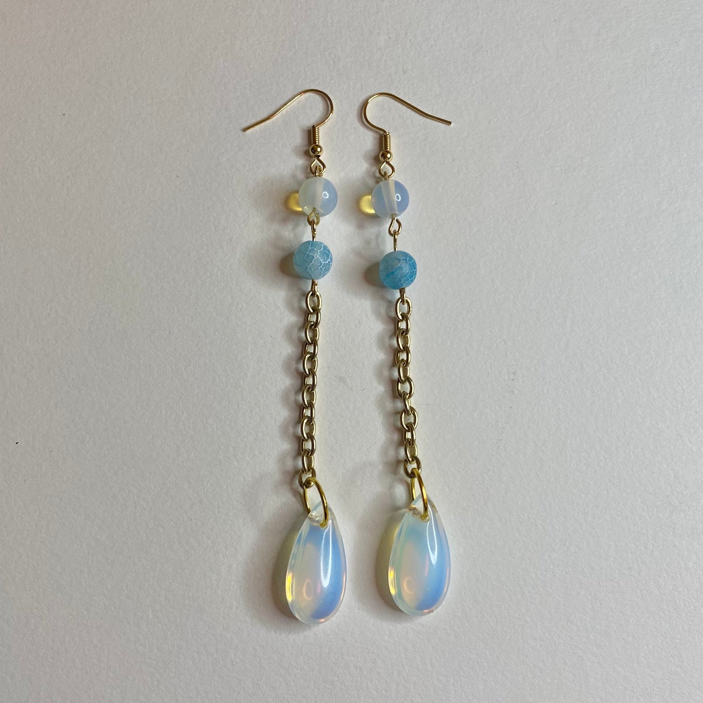 Opalite Teardrop Earrings