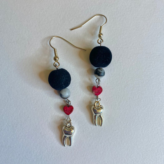 Tooth Earrings