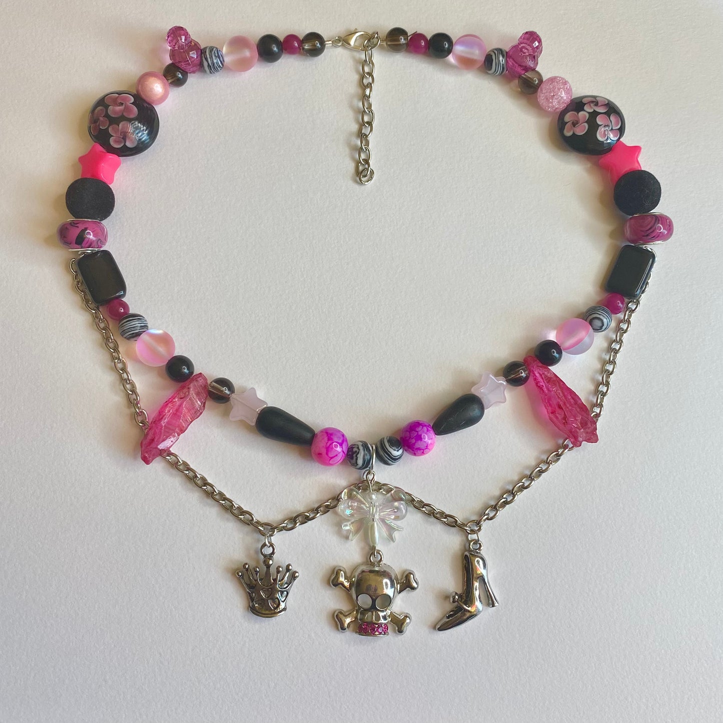 Scenecore Skull Necklace