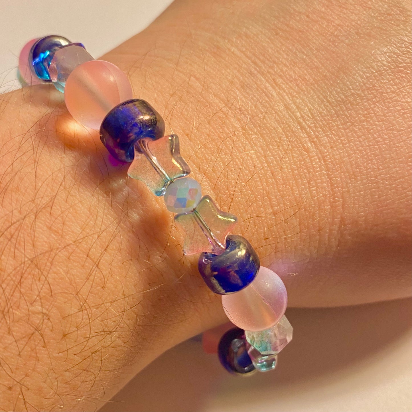 Iridescent Star Bracelet